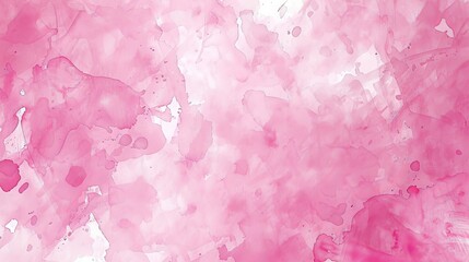 Pink and White Background With Lots of Paint