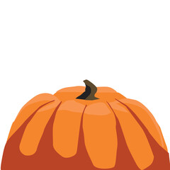 halloween pumpkin/ the big orange pumpkin illustration png, 南瓜