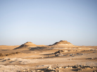 Sand desert in Siwa Oasis, Egypt