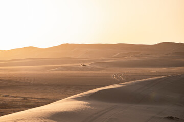 Fototapeta na wymiar Sand desert in Siwa Oasis, Egypt