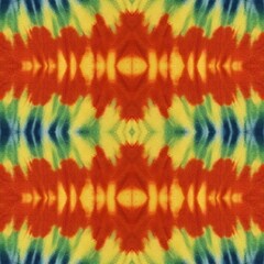 beautiful tie-dye seamless reggae pattern for textile