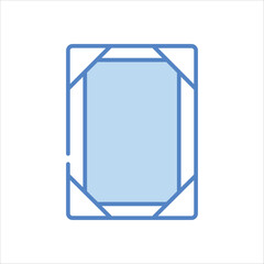 Frame icon editable stock vector icon