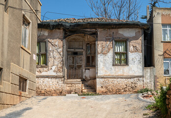Fototapeta na wymiar Edincik village is a historical village in Bandırma district of Balıkesir.