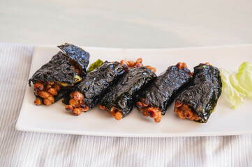 納豆だけの海苔巻き