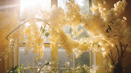 In a sun-kissed room, aDendrobium thrives. Its blooms, like celestial dancers, celebrateFather's...