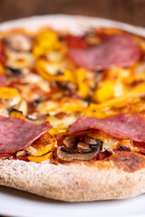 closeup of a pizza - 773340100