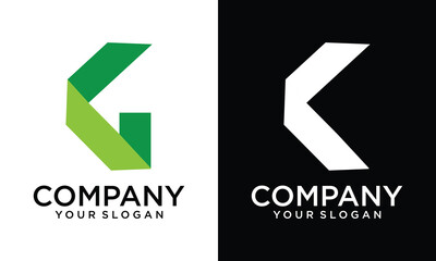 Initial G Letter Logo.Can be used for Business Logos and Branding. Flat Vector Logo Design Template Elements.
