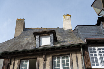 view of a French town house