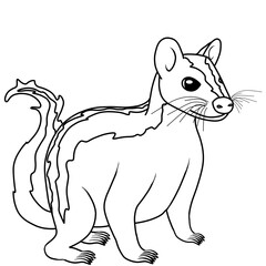 zorilla, icon, doodle, doodle style.