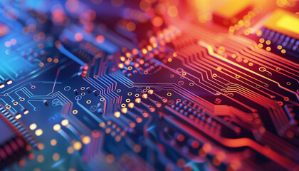circuit board background	
