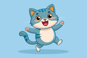 a-cute-cat-stands-on-its-feet-and-jumps-and-scatte ve.eps