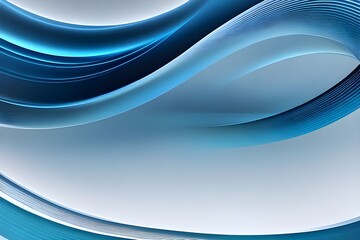 abstract blue wave background design 