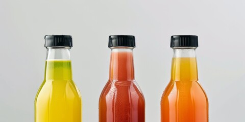 natural drinks juices in bottles Generative AI