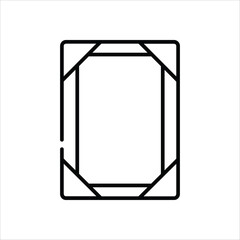 Frame icon editable stock vector icon
