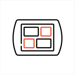 Frame icon editable stock vector icon