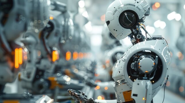 With every task completed, the robotic arms reaffirm their role as the backbone of modern industry.