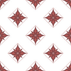 Obraz premium geometric pattern, Easter tale, Easter, Happy Easter, geometry, flowers