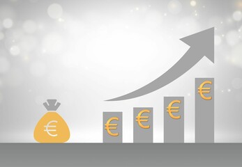 Inversión, bolsa, ganancias, subida, euro