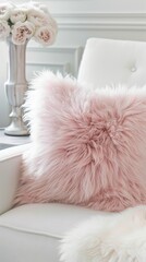 pink pillow.