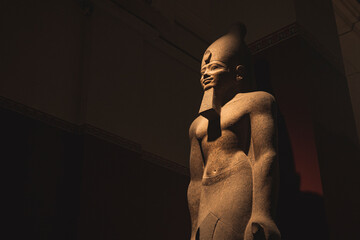 Egyptian museum of Cairo, Egypt - obrazy, fototapety, plakaty