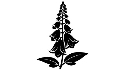 Exquisite Foxglove Flower Vector Illustrations Elevate Your Design with Stunning Botanical Art © mahira