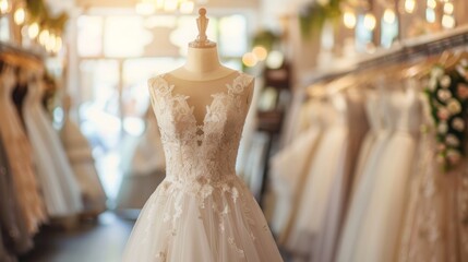 Naklejka premium dress on a mannequin.