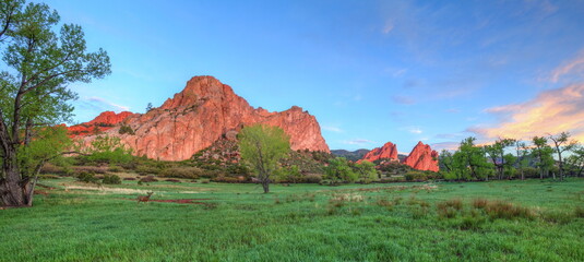 Springtime At Garden Of The Gods