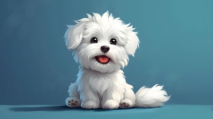 Cute puppy dog - obrazy, fototapety, plakaty