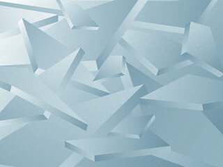 Vector Polygon Abstract Polygonal Geometric Triangle Background. Vector abstract blue, triangles background. Ice concept