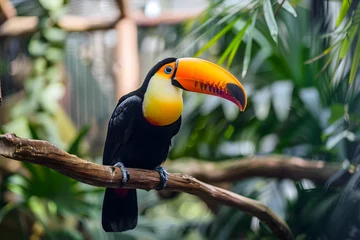 Poster toucan on a branch © Nature creative