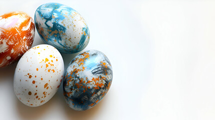 Colorful eggs, easter eggs