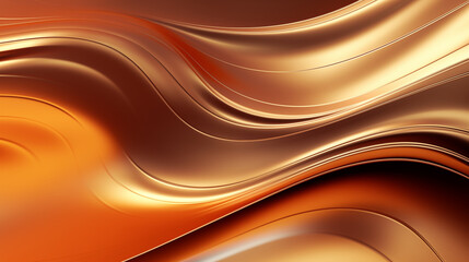 Abstract Gold Lines Background - 773422580