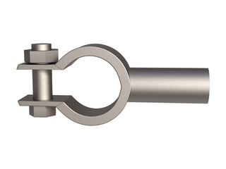 3D metallic Battery Terminal rendering