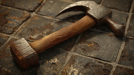 A versatile claw hammer for driving nails, removing nails, and prying materials apart