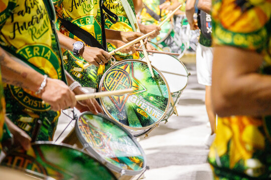 Samba School Mocidade Independente de Padre Miguel in Rio de Janeiro, Brazil