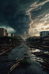 City after nuclear war