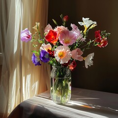 flowers in vase