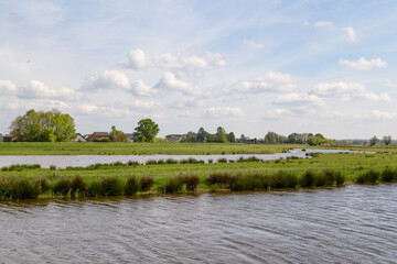 Nature reserve on the east bank of the Eem river near Baarn.