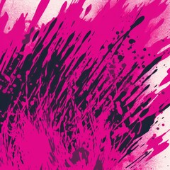 Magenta gritty grunge vector brush stroke color halftone pattern