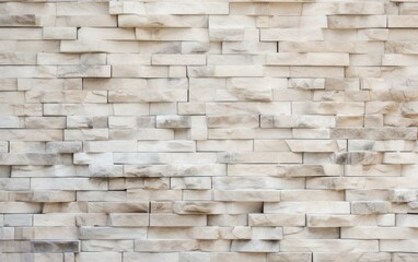 a huge wall made of so little rectangular natural stone