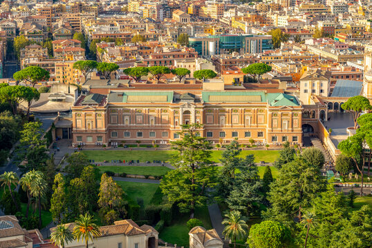 Pinacoteca (Art gallery) of Vatican museums, center of Rome, Italy