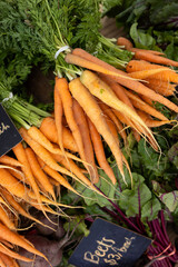 carrots on market
