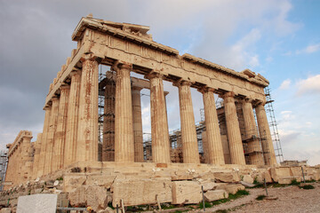 Obraz premium Acropolis Parthenon restoration