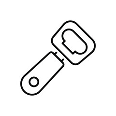 Bottle Opener icon editable stock vector icon