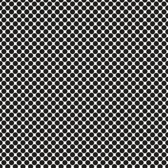 circles seamless pattern black and white isolated on white background - Polka dot pattern Monochrome template dotted texture