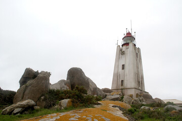 Paternoster, Cape Columbine lighthouse in a small  coastal town on the West Coast near Saldanha...