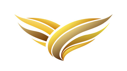 golden logo vector illustration