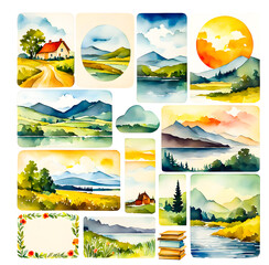 collage of photos art