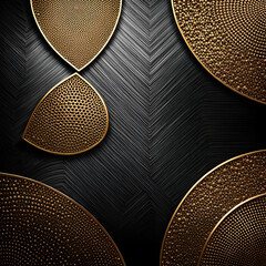 set of metal backgrounds