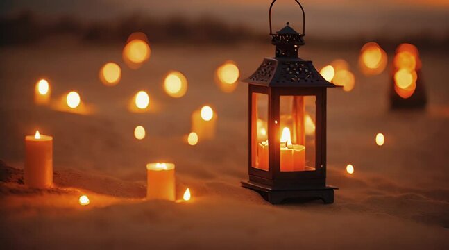 Ramadan and Eid Mubarak: Moosa Al Halyan&rsquo;s Lantern in Amir Zand&rsquo;s Exotic Fantasy Landscapes